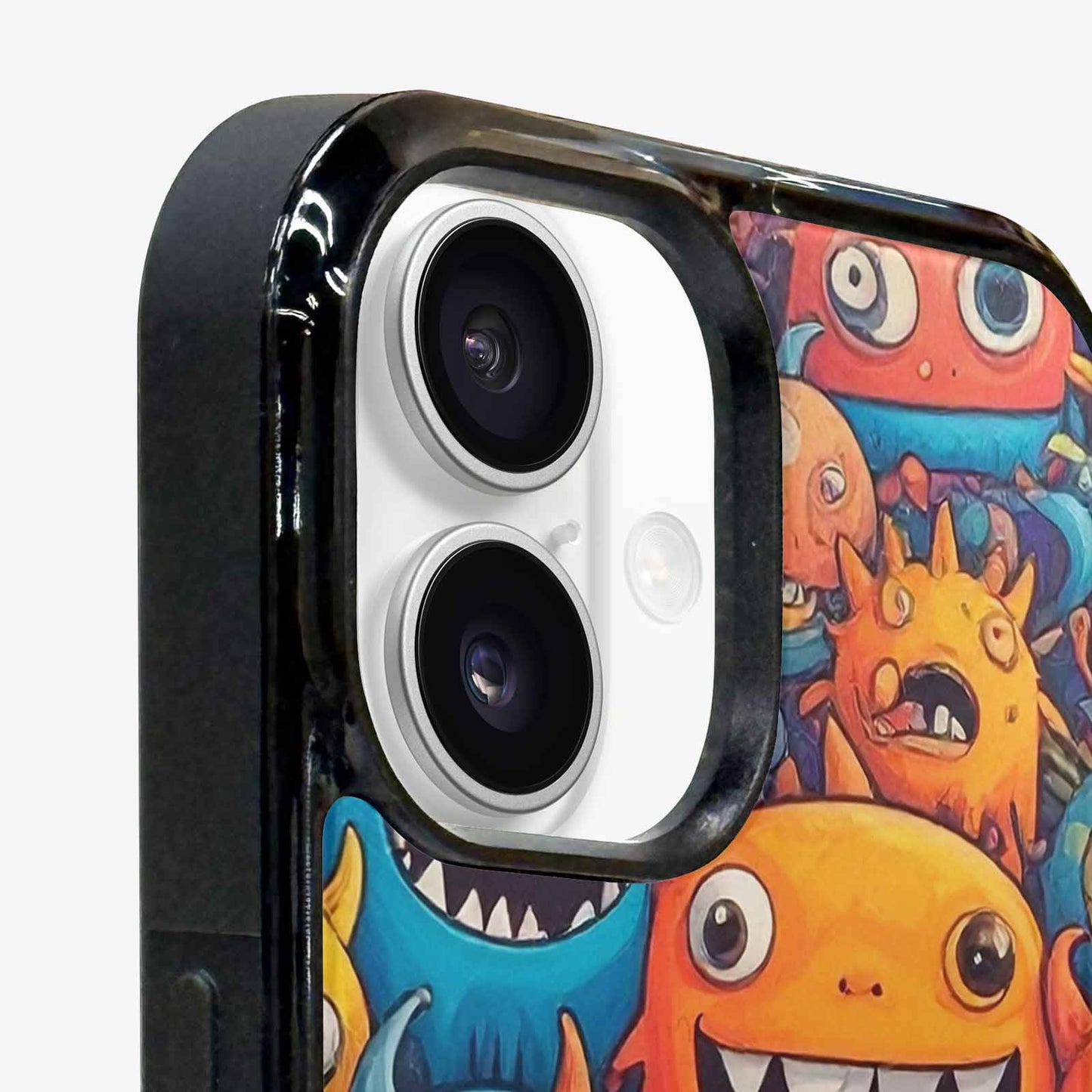 iPhone 16 Plus Case — Monsters General Cartoon Monst D4o, Custom Print Case Cover