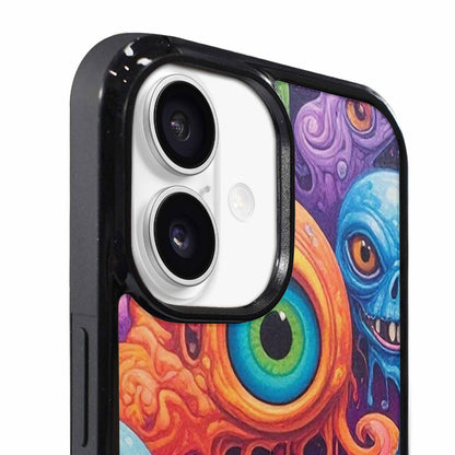 iPhone 17 Case — Aliens Tie Dyemelting Aliens Tie Dye, Custom Designed Case Cover