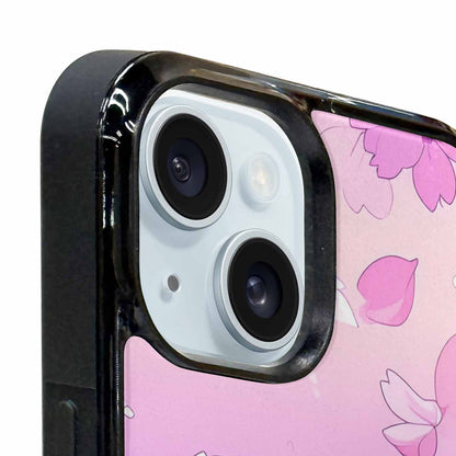 iPhone 15 Plus Case — Anime Cherry Blossom Custom, Unique Phone Case Design