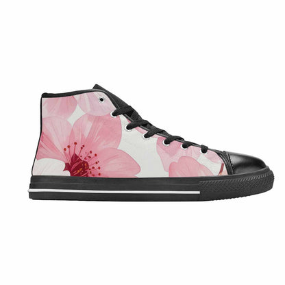 WOMEN'S Japanese Cherry Blossom High Top Canvas Y2K Shoes