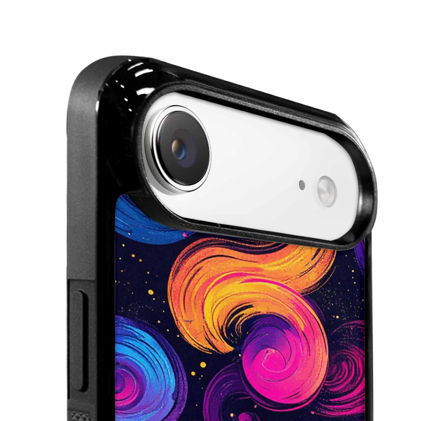 iPhone 17 Air Case — Rose Galaxy Art Seamless Pattern Galaxy, Custom Art Phone Cover