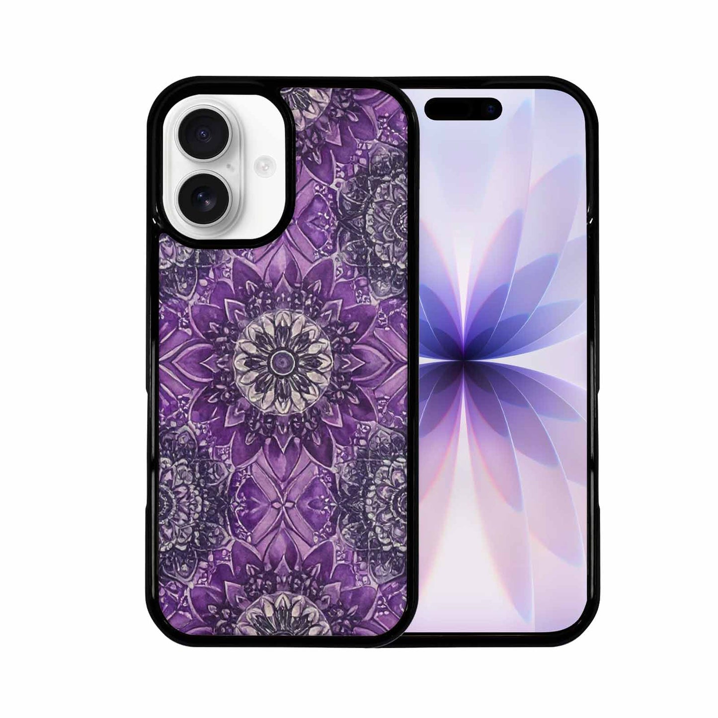 iPhone 17 Case — Small Mandala Pattern, Randomly Floral, Custom Designed Case Cover