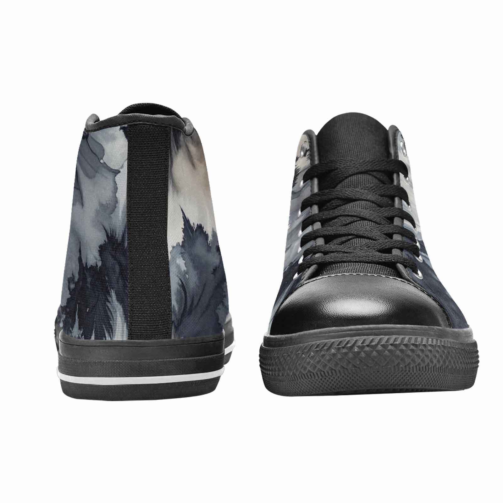 WOMEN'S Tie Dye - High Top Canvas Aesthetic Sneakers