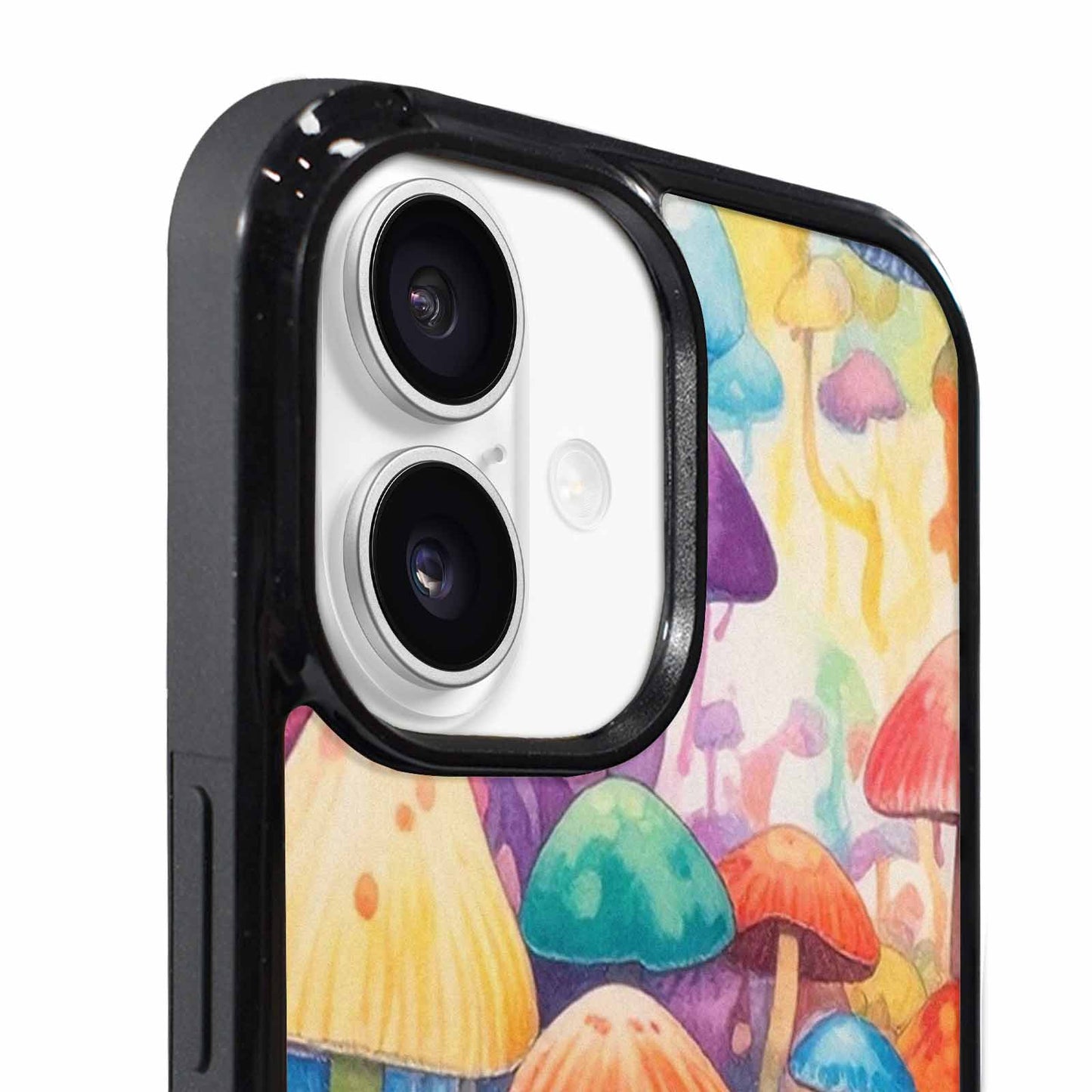 iPhone 17 Case — Mushrooms Tie Dyemushrooms Pat Tie Dye, Custom Made Phone Cover