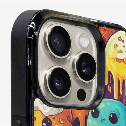 iPhone 16 Pro Max Case — Melting Ice Cream Monster Charac, Custom Phone Case
