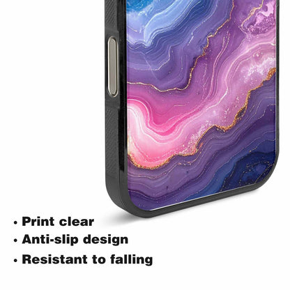 iPhone 15 Pro Max Case — Marble Galaxy, Unique Phone Case Design