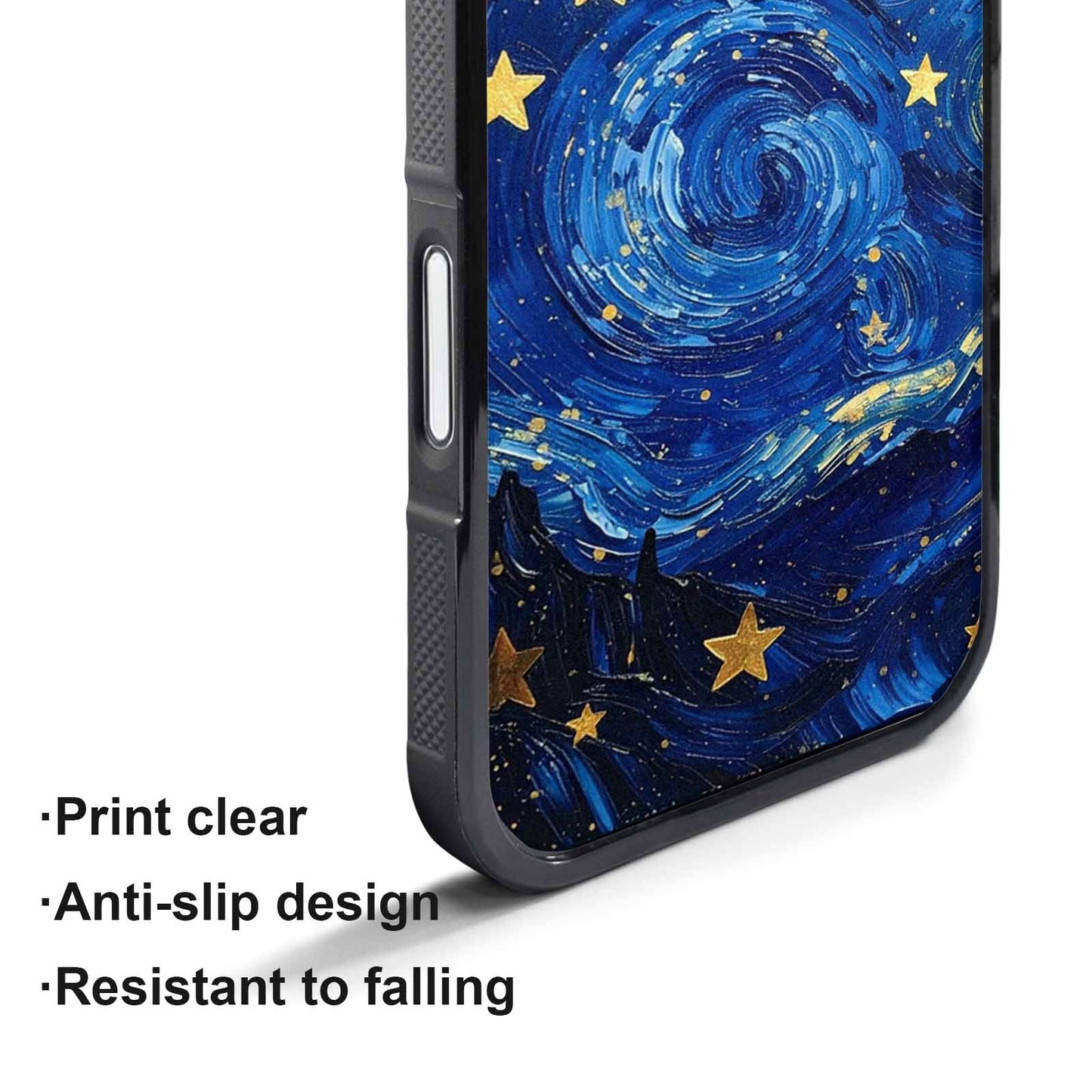 iPhone 17 Air Case — Starry Night Galaxy Space, Custom Art Phone Cover