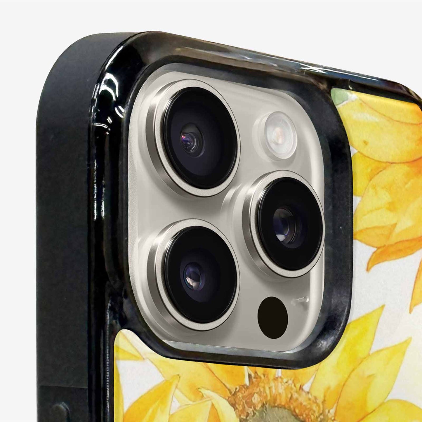 iPhone 16 Pro Max Case — Sunflowers Watercolor, Custom Print Case Cover