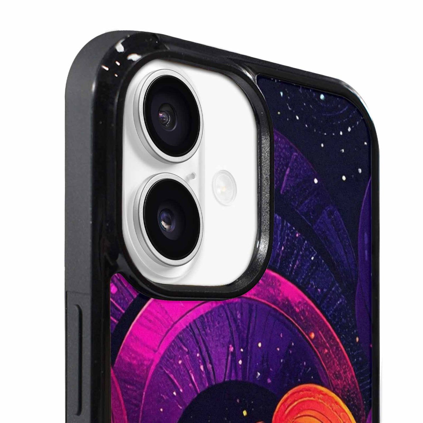 iPhone 17 Case — Rose Galaxy Art Seamless Galaxy Space, Custom Print Case Cover