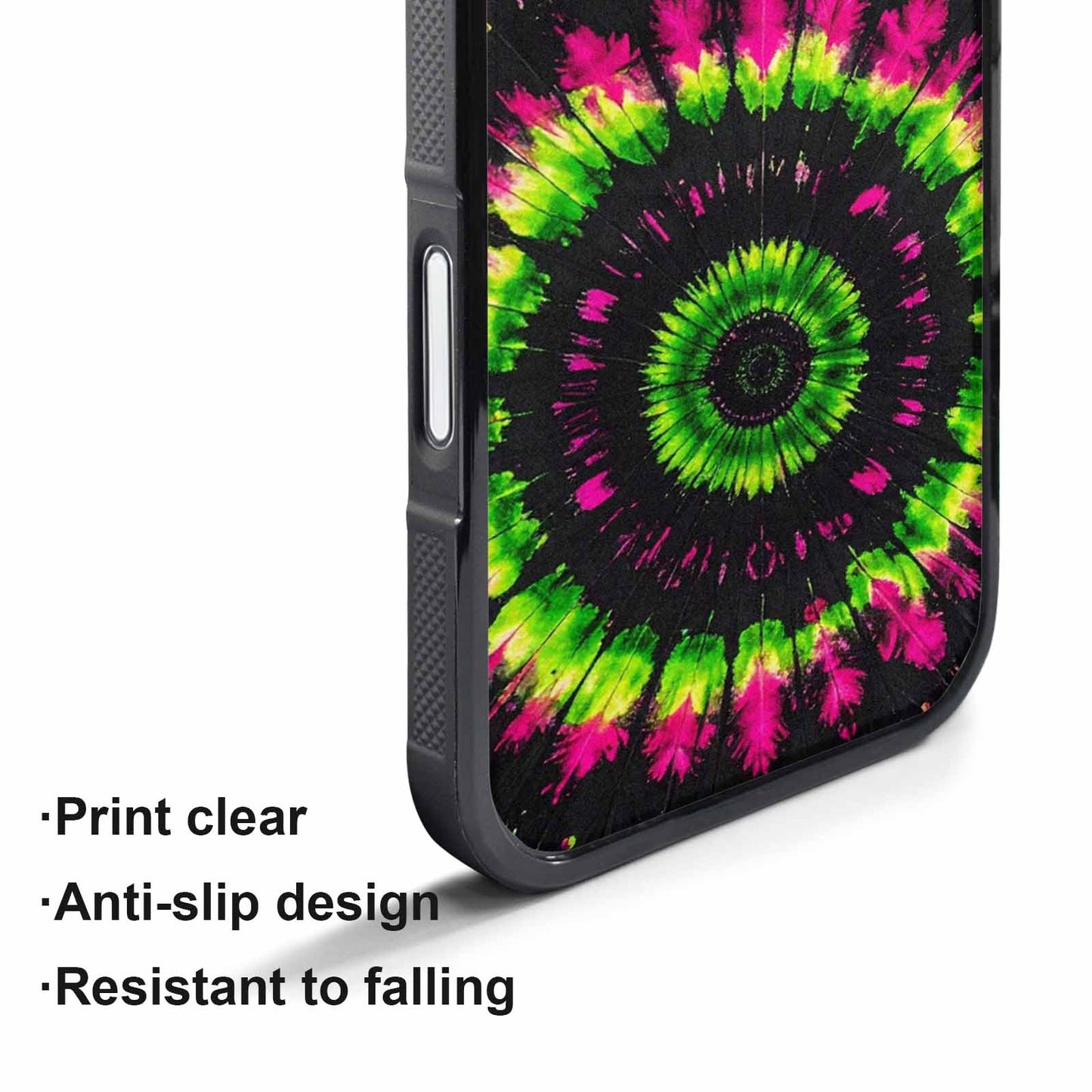 iPhone 17 Pro Max Case — Acid Wash Tie Dye Tie Dye, Custom Art Phone Cover