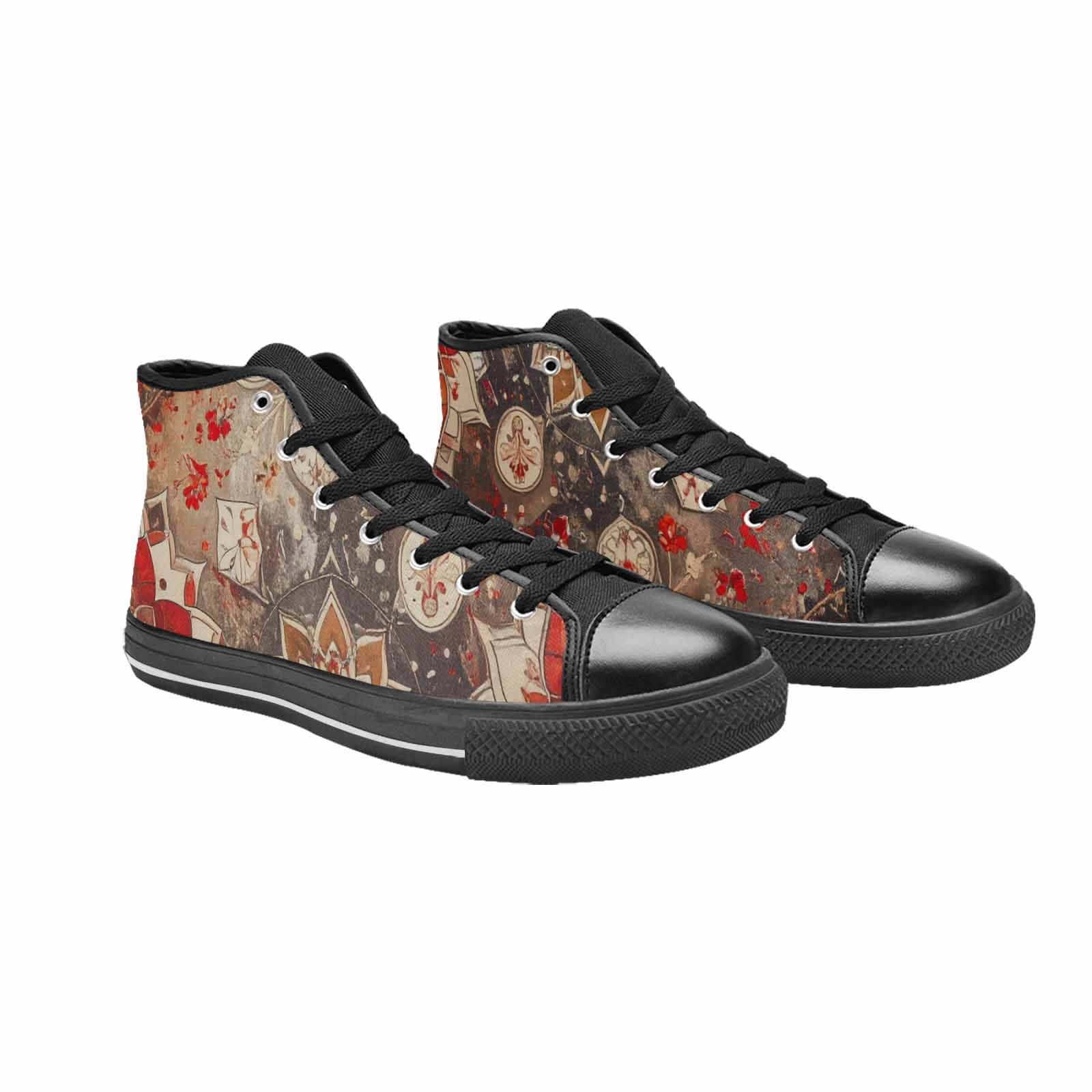 MEN'S Mandala High Top Canvas Dreamcore Custom Shoes