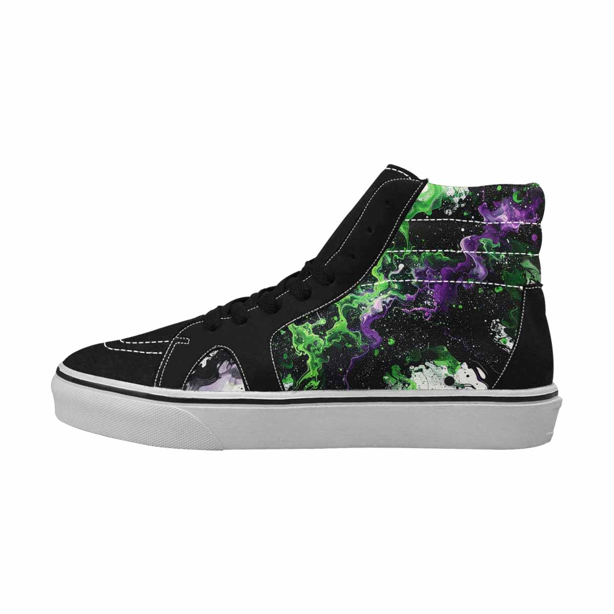 MEN'S Galaxy Nebula High Top Canvas Surreal Custom Shoes