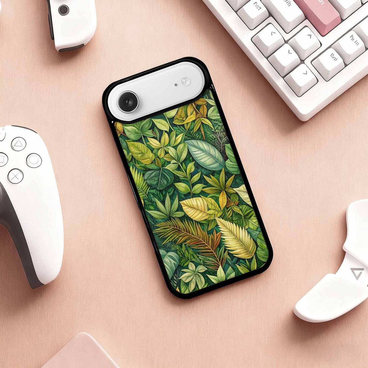 iPhone 17 Air Case — Small Seven Point Palmate Leaf Floral, Custom Phone Case