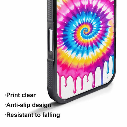 iPhone 17 Air Case — Tie Dye Drip Tie Dye, Custom Printed Phone Case