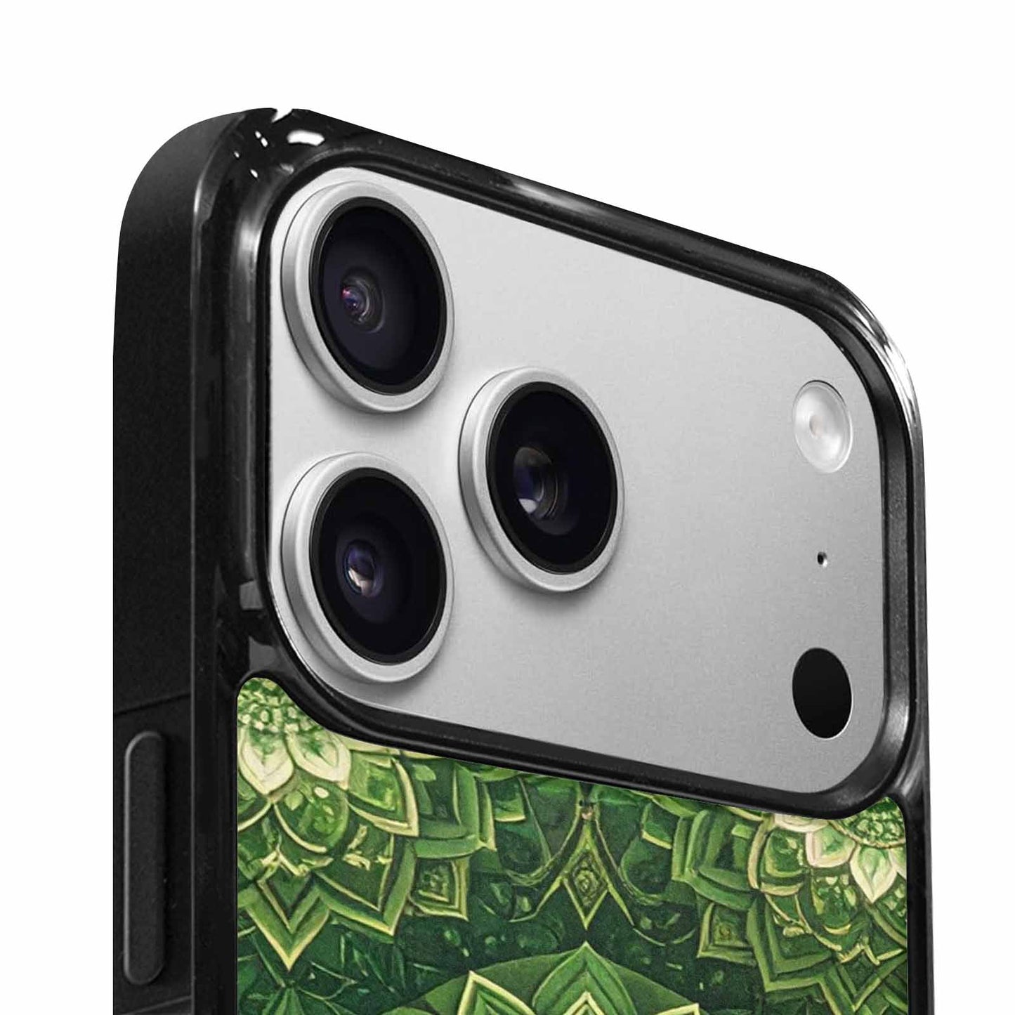 iPhone 17 Pro Max Case — Small Mandala Pattern, Randomly Floral, Original Design Phone Case