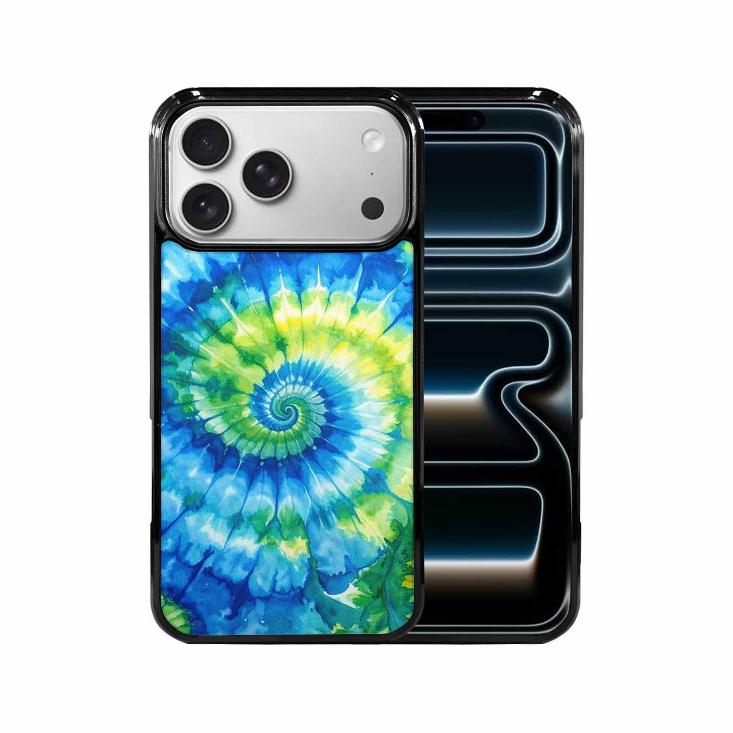 iPhone 17 Pro Max Case — Small Tie Dye Swirl Tie Dye, Custom Print Case Cover