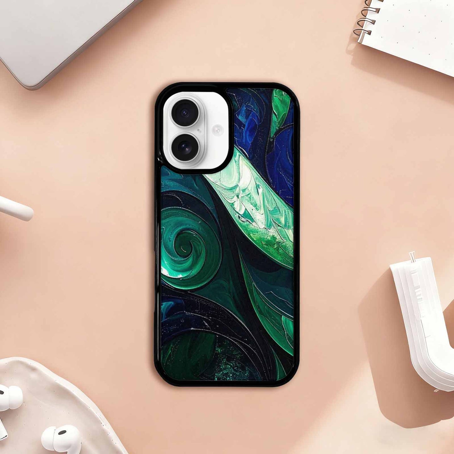 iPhone 17 Case — Seamless Tileable Pattern Of Tie Dye, Personalized Phone Case