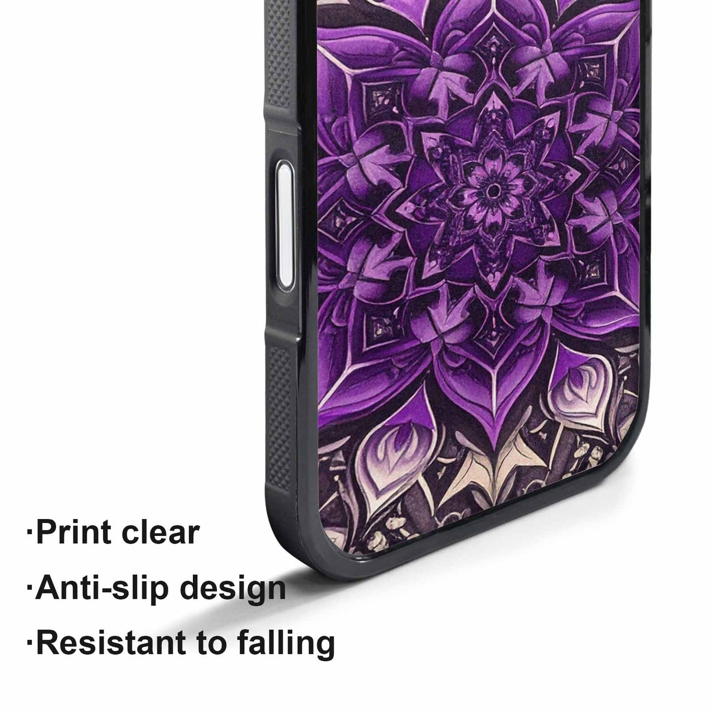 iPhone 17 Air Case — Small Mandala Pattern Randomly Varying Floral, Custom Printed Phone Case