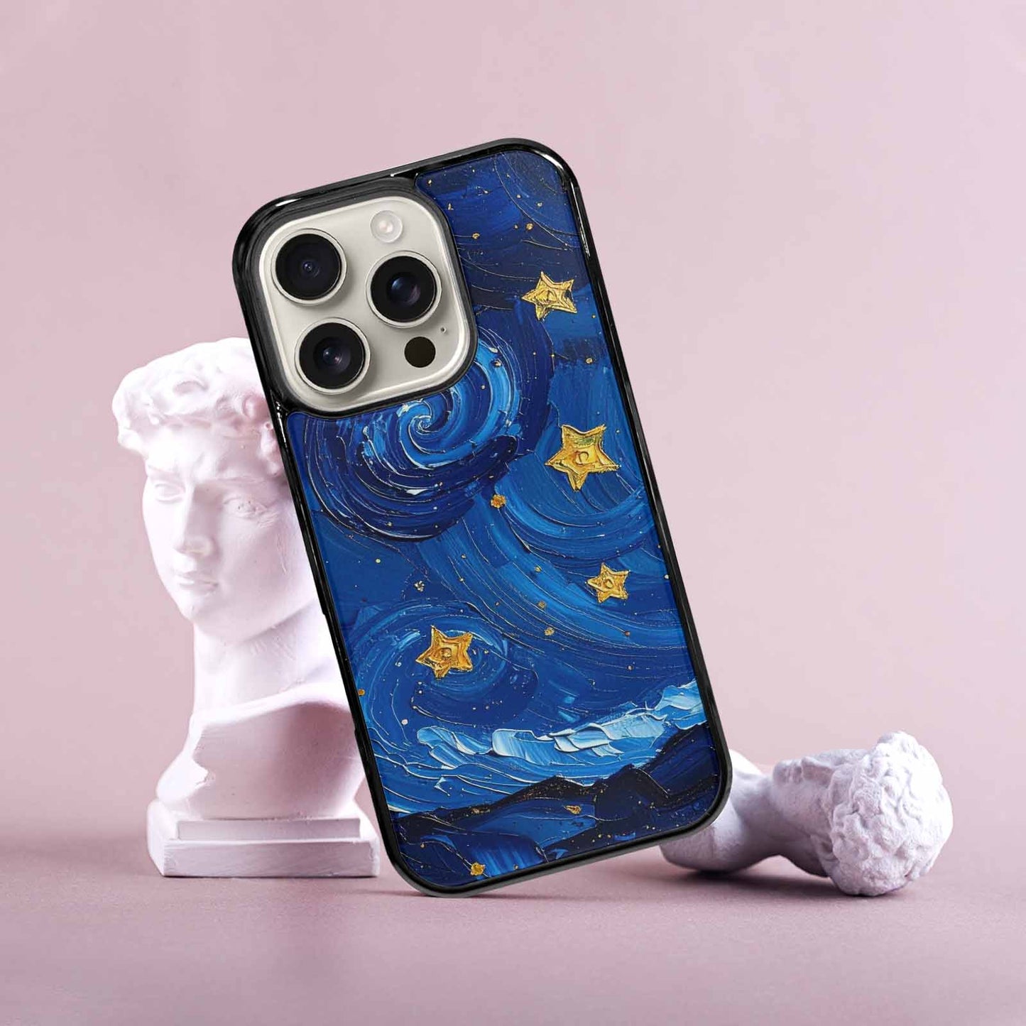 iPhone 16 Pro Case — Starry Night Galaxy Custom, Customized Protective Case