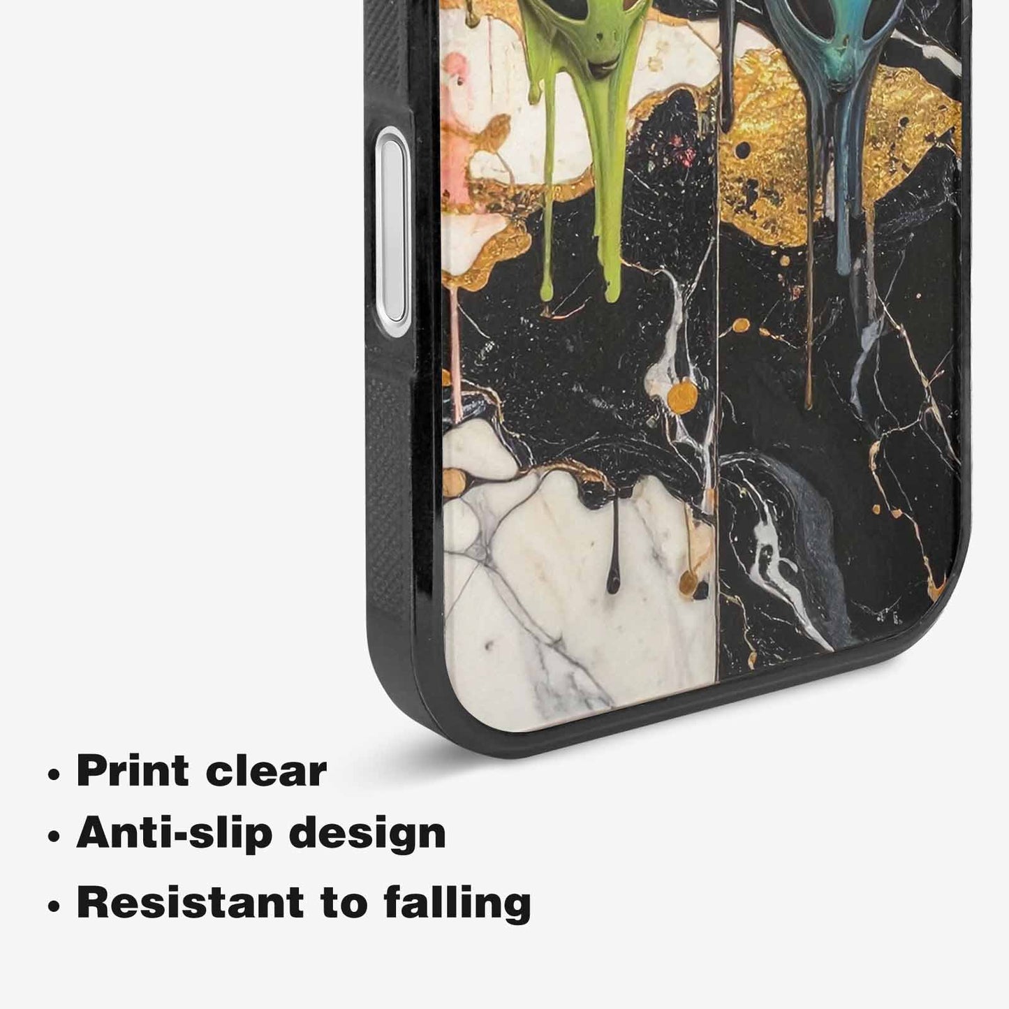 iPhone 16 Case — Aliens Marblemelting Aliens Pa F3p, Custom Phone Case