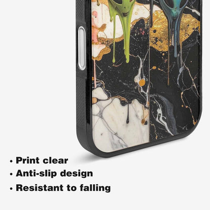 iPhone 16 Case — Aliens Marblemelting Aliens Pa F3p, Custom Phone Case
