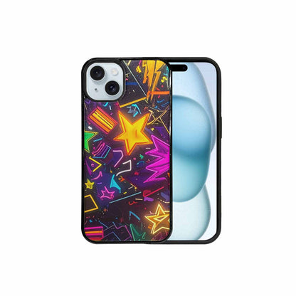 iPhone 15 Plus Case — 80s Retro Motif 80s Retro Motifs, Custom Made Phone Cover