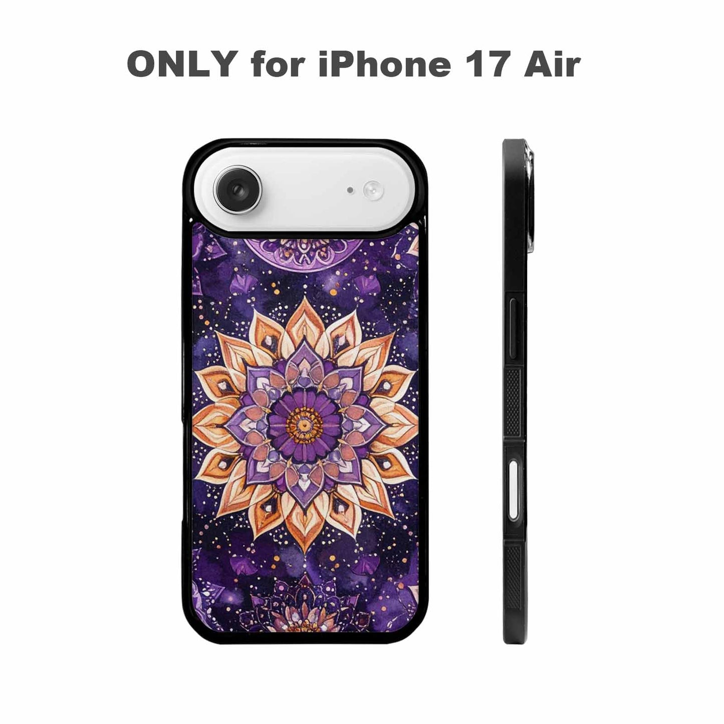 iPhone 17 Air Case — Small Mandala Pattern Randomly Varying Floral, Custom Phone Case