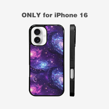iPhone 16 Case — Galaxy Snake Print Custom, Customized Protective Case
