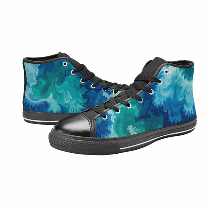WOMEN'S Tie Dye - High Top Canvas Y2K Shoes