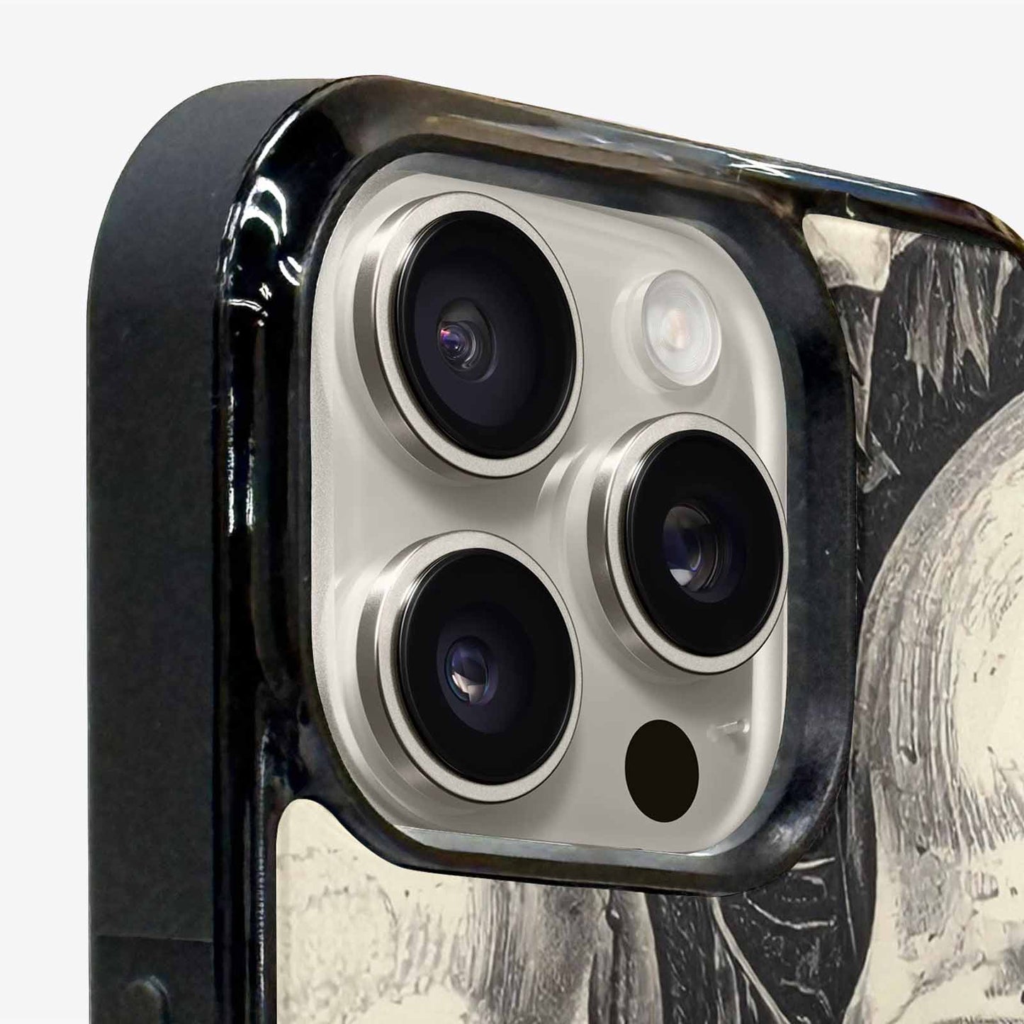 iPhone 16 Pro Max Case — 20 Skulls Overlapping Seamless Tileable Pattern, Unique Phone Case Design