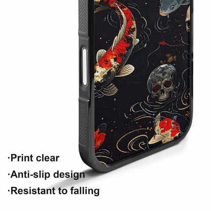 iPhone 17 Case — Skull Dark Art Gothic Print Gothic, Personalized Phone Case