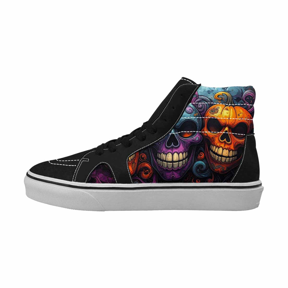 WOMEN'S Skull Dark Art Gothic Print 246 Ferion