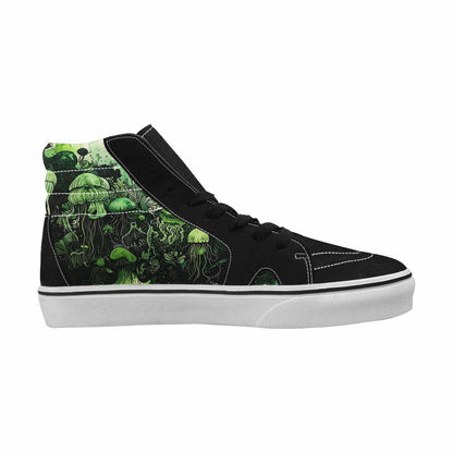 MEN'S Sea Creature Burst High Top Canvas Dreamcore Custom Shoes