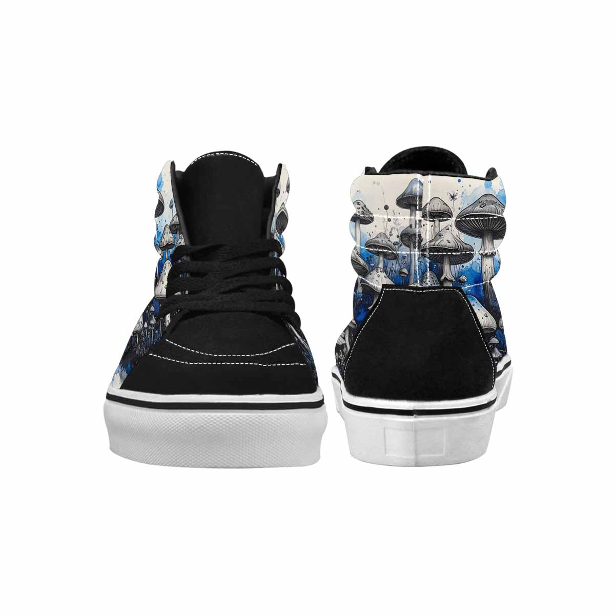 MEN'S Mushrooms (general) High Top Canvas Vivid Custom Sneakers