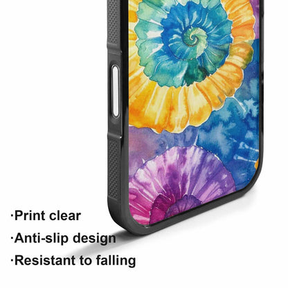 iPhone 17 Case — Small Tie Dye Swirl Tie Dye, Customized Protective Case