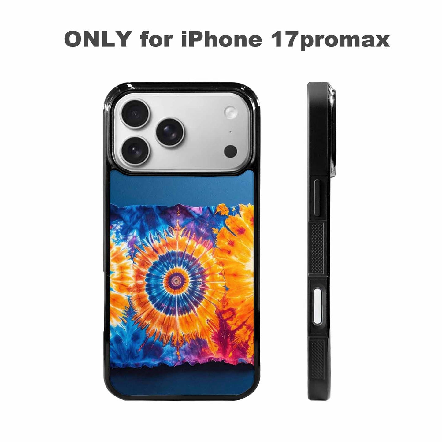 iPhone 17 Pro Max Case — Tie Dye Mixed Style Custom Tie, Custom Phone Case