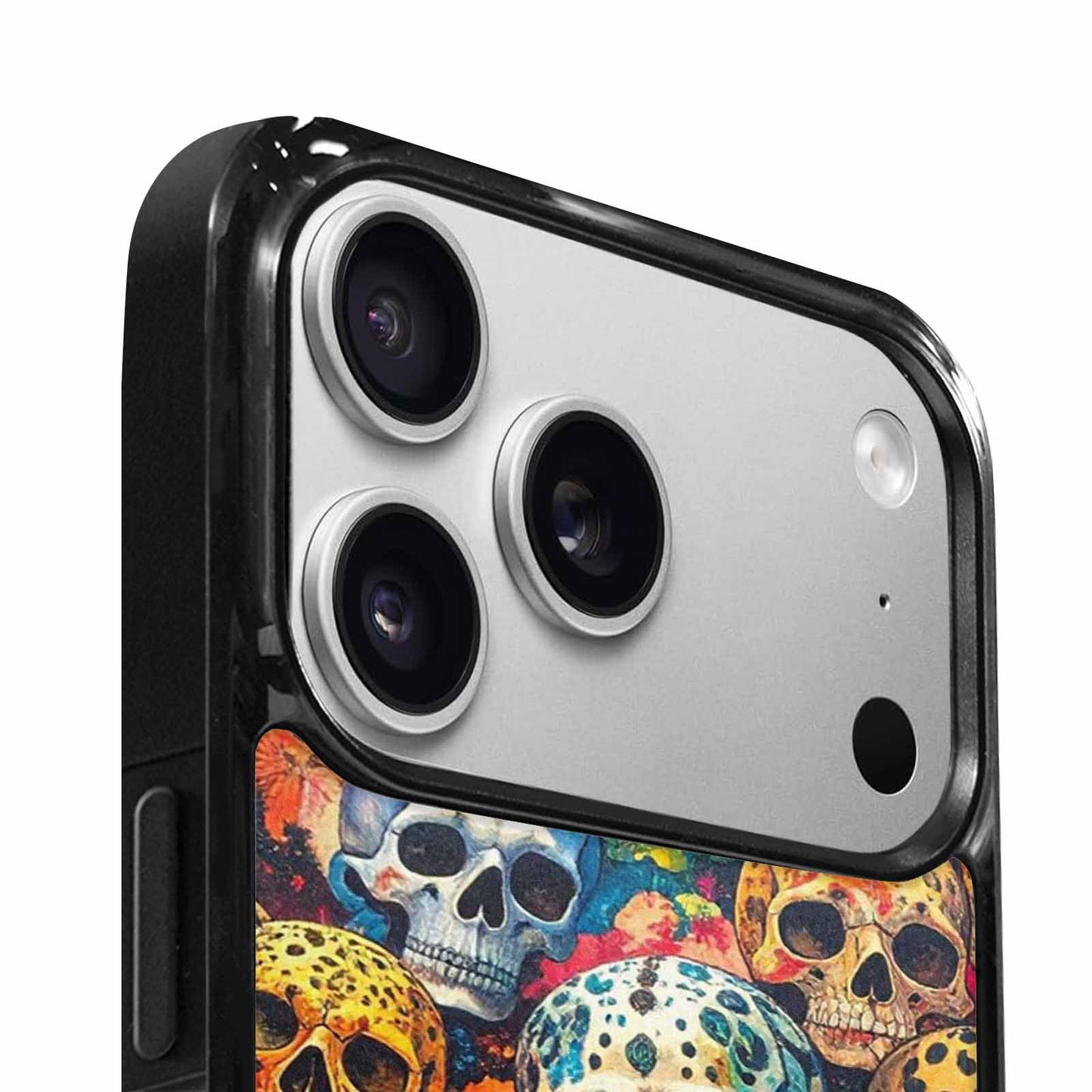 iPhone 17 Pro Max Case — Skulls Animal Printskulls Patt Gothic Skulls, Custom Phone Case