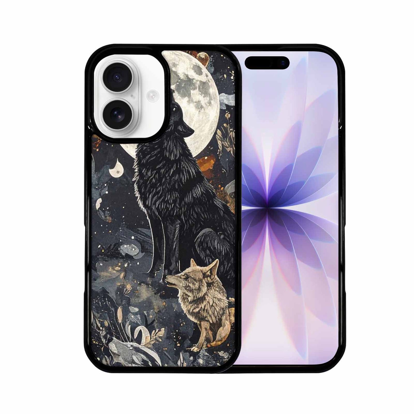 iPhone 17 Case — Small Wolf Silhouette And Original Art, Custom Phone Case