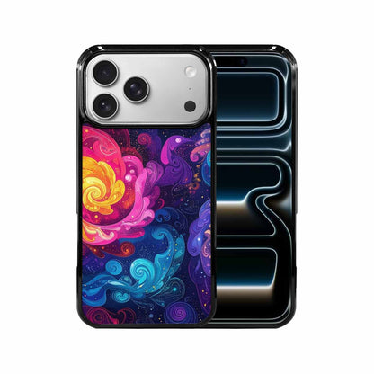 iPhone 17 Pro Max Case — Rose Galaxy Art Seamless Galaxy Space, Custom Art Phone Cover