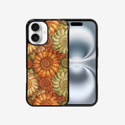 iPhone 16 Case — Tie Dye Earth Tones Blended Overlapping, Custom Designed Case Cover