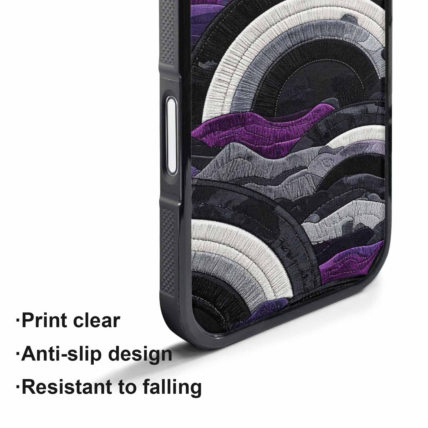 iPhone 17 Pro Max Case — Vivid Camo Asexual Camo, Custom Designed Case Cover