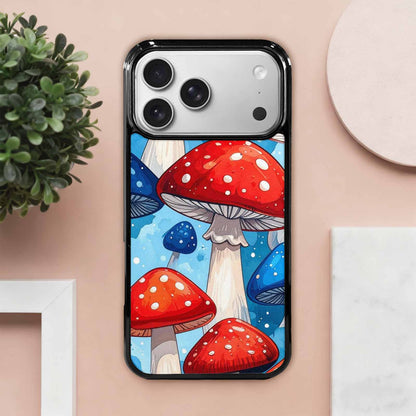 iPhone 17 Pro Max Case — Vivid Winter Mushroom Cartoon Cute, Unique Phone Case Design