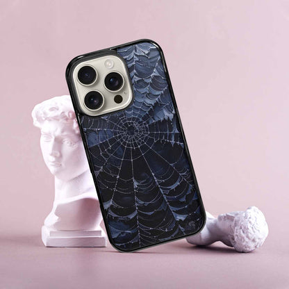iPhone 16 Pro Case — Spider Web Gothic Spider Web Gothic, Custom Print Case Cover