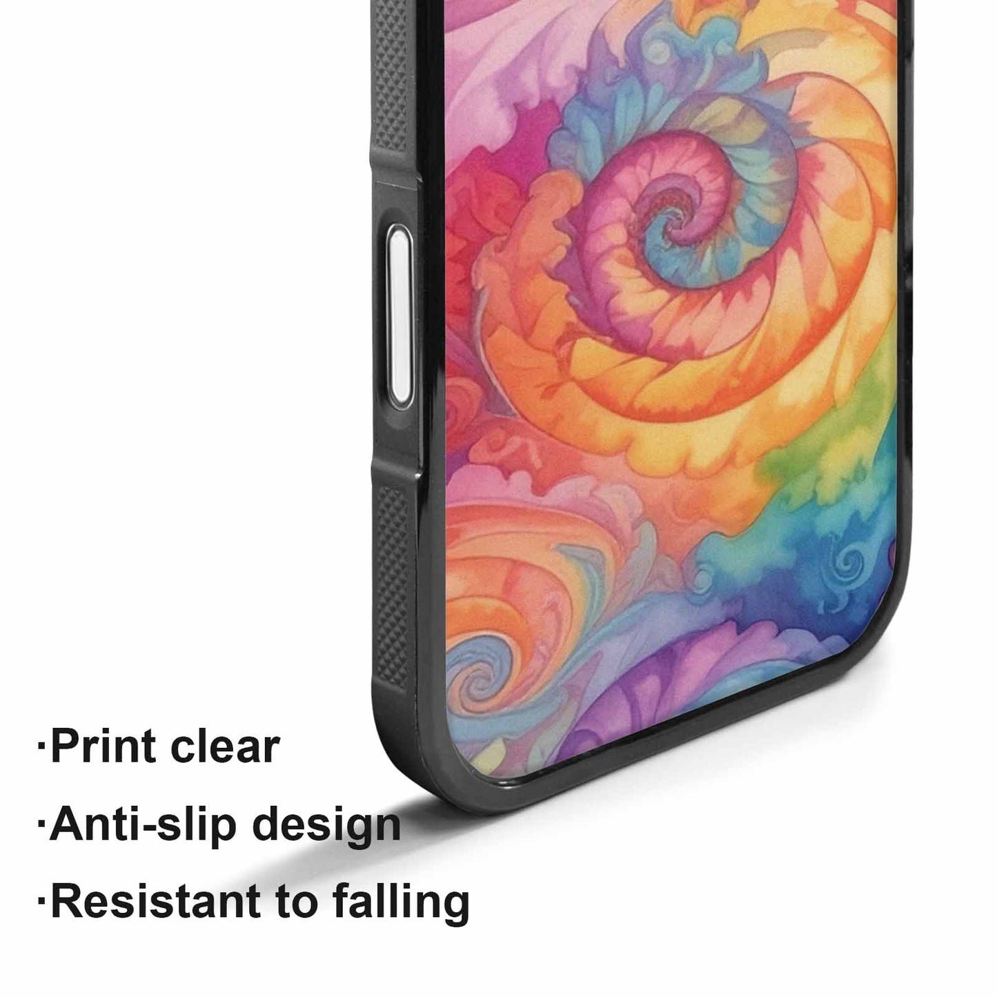 iPhone 17 Case — Tie Dye Swirls Tie Dye Tie, Original Design Phone Case