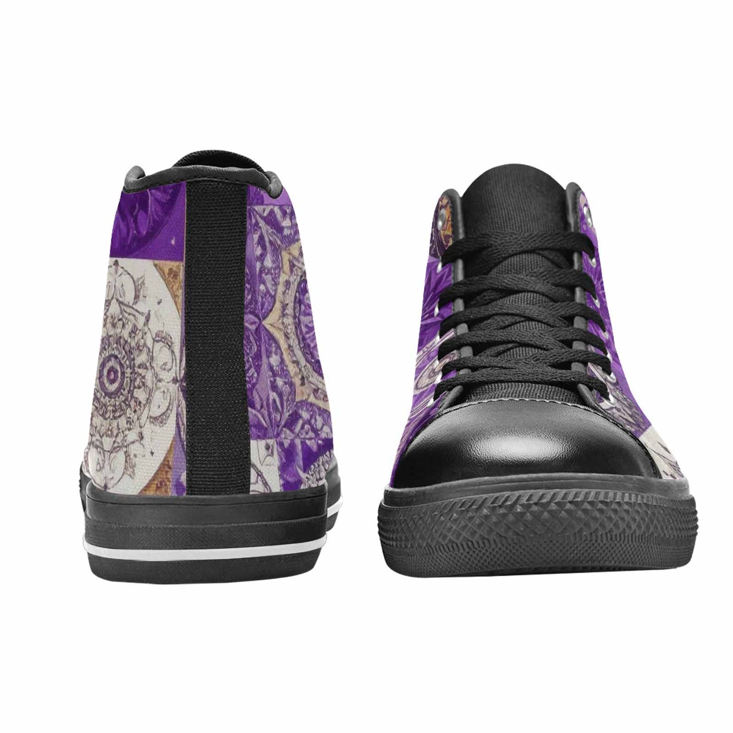 MEN'S Mandala High Top Canvas Y2K Shoes