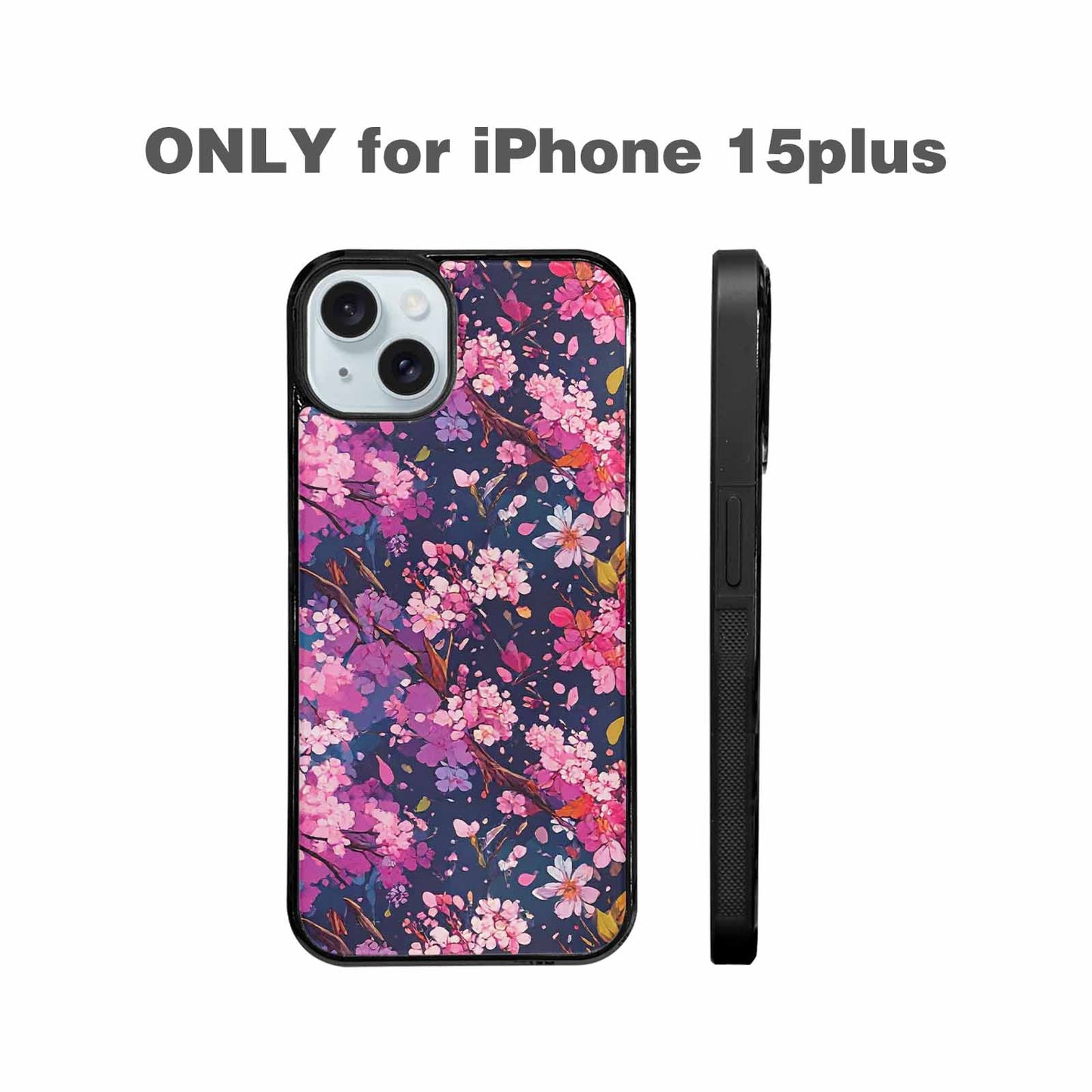 iPhone 15 Plus Case — Cherry Blossom Branch Cherry Blossom Branches, Personalized Phone Case