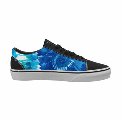 WOMEN'S Tie Dye - Canvas Lace-Up Vivid Custom Shoes