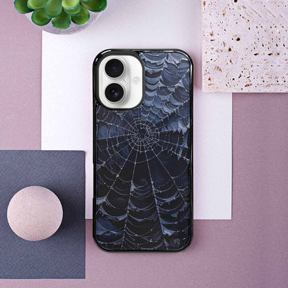 iPhone 16 Case — Spider Web Gothic Spider Web Gothic, Personalized Phone Case