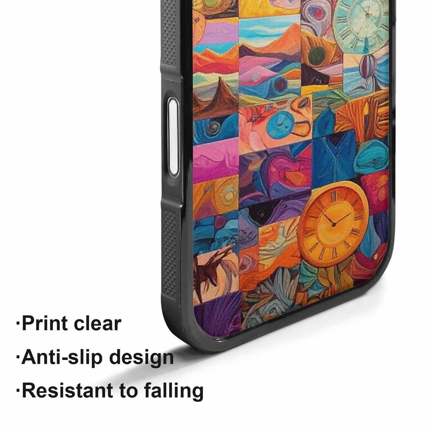 iPhone 17 Case — Full Color Vibrant Surreal Original Art, Custom Designed Case Cover