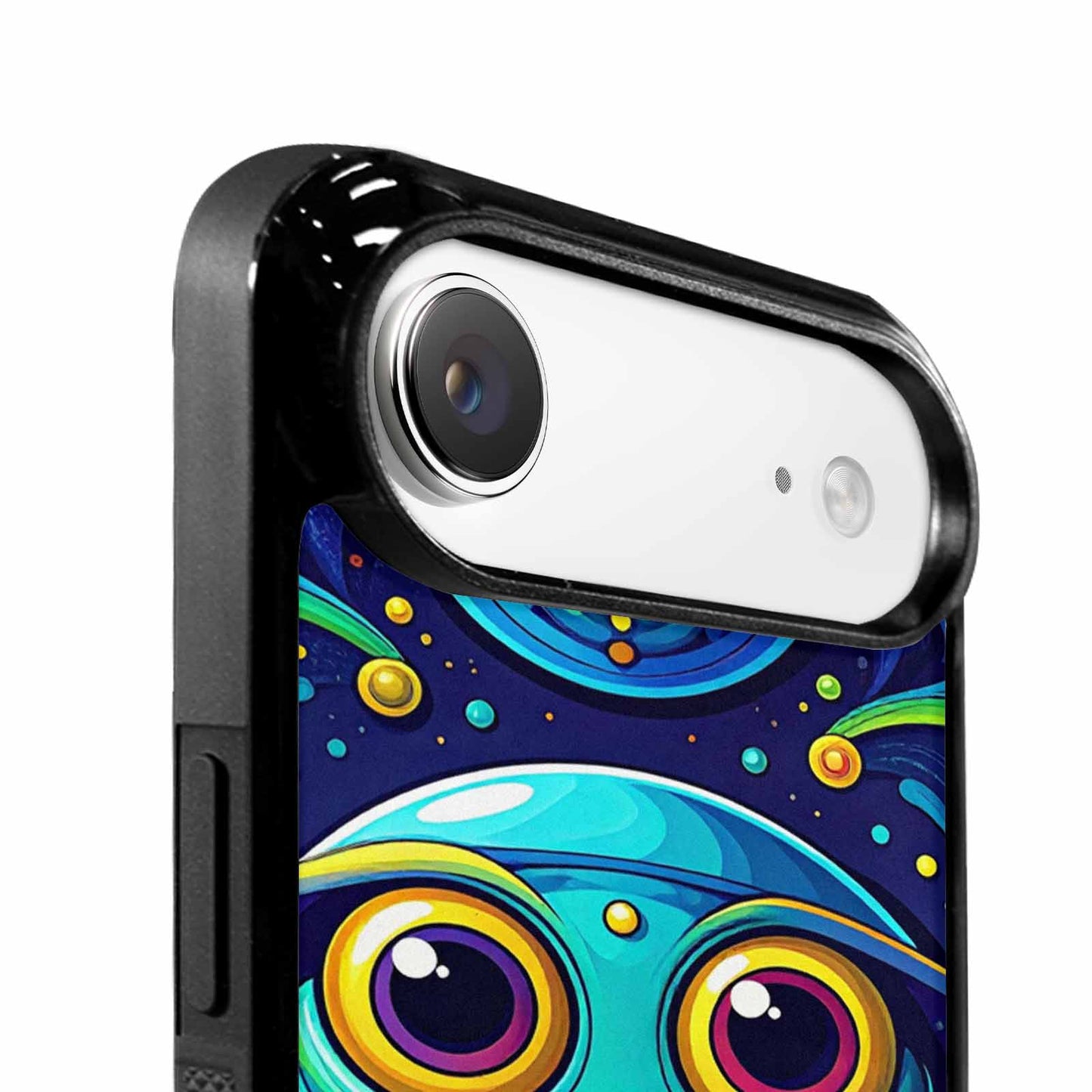 iPhone 17 Air Case — Alien Ufo Cartoon Art Pattern Alien, Custom Made Phone Cover